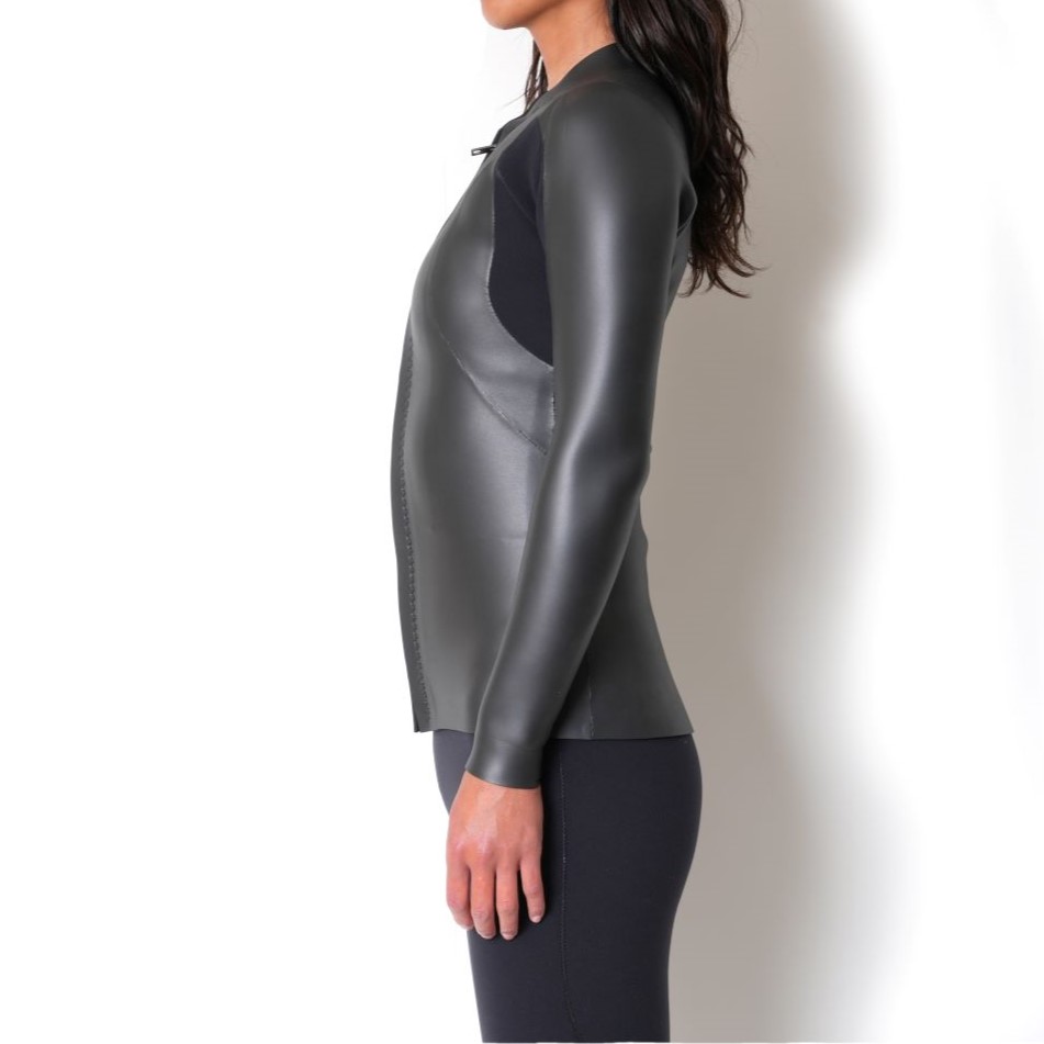 【受注生産】CRAFTSMAN WETSUITS 2mm LADIES` WETSUITS LONG SLEEVE JACKET FLAT SKIN 2ミリ レディース ロングスリーブジャケット フラットスキン