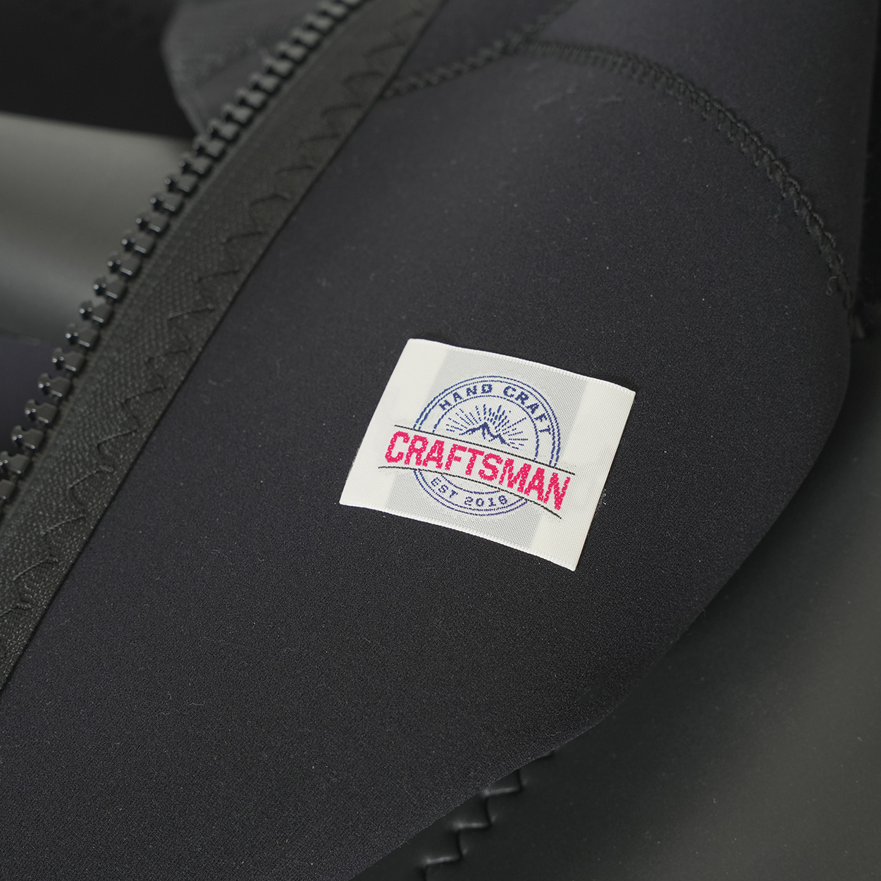 【受注生産】CRAFTSMAN WETSUITS 2mm LADIES` LONG SLEEVE SPRING SWIM BACK ZIP FLAT SKIN 2ミリ レディースロンスプ スイムカット フラットスキン
