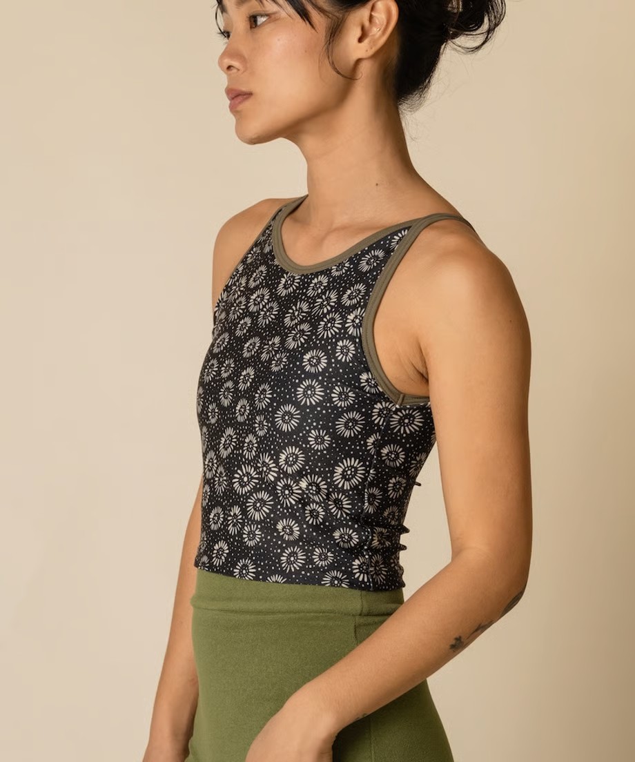 Alam / Noir Bloom camisole