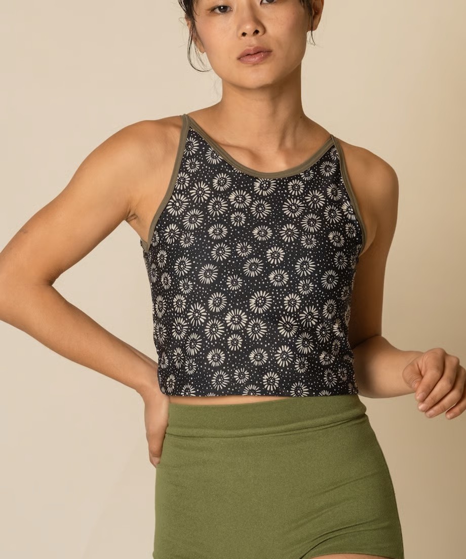 Alam / Noir Bloom camisole