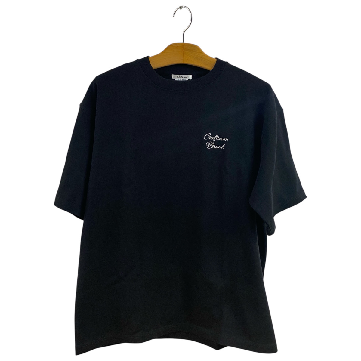 CRAFTSMAN BRAND /半袖T-shirts /  /刺繍ロゴ / USAコットン /  2カラー