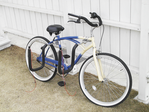 「最安値保証！どこよりもお得に。」CAP キャップ 自転車用 キャリア本体 2本積み用