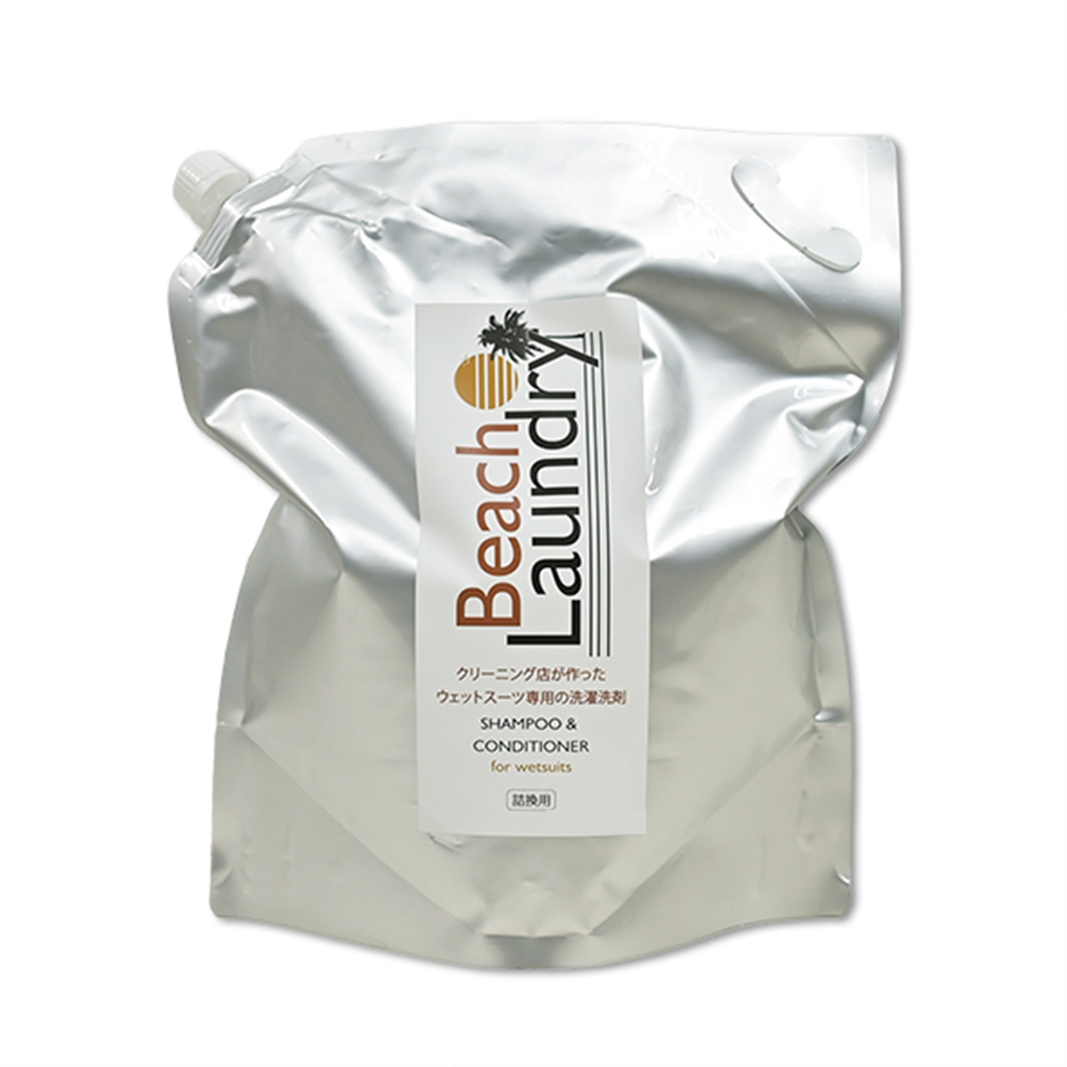 ウェットスーツシャンプー 大容量詰め替えパック eco 3000ml  柔軟剤入り WETSUITS SHAMPOO & SOFTNER