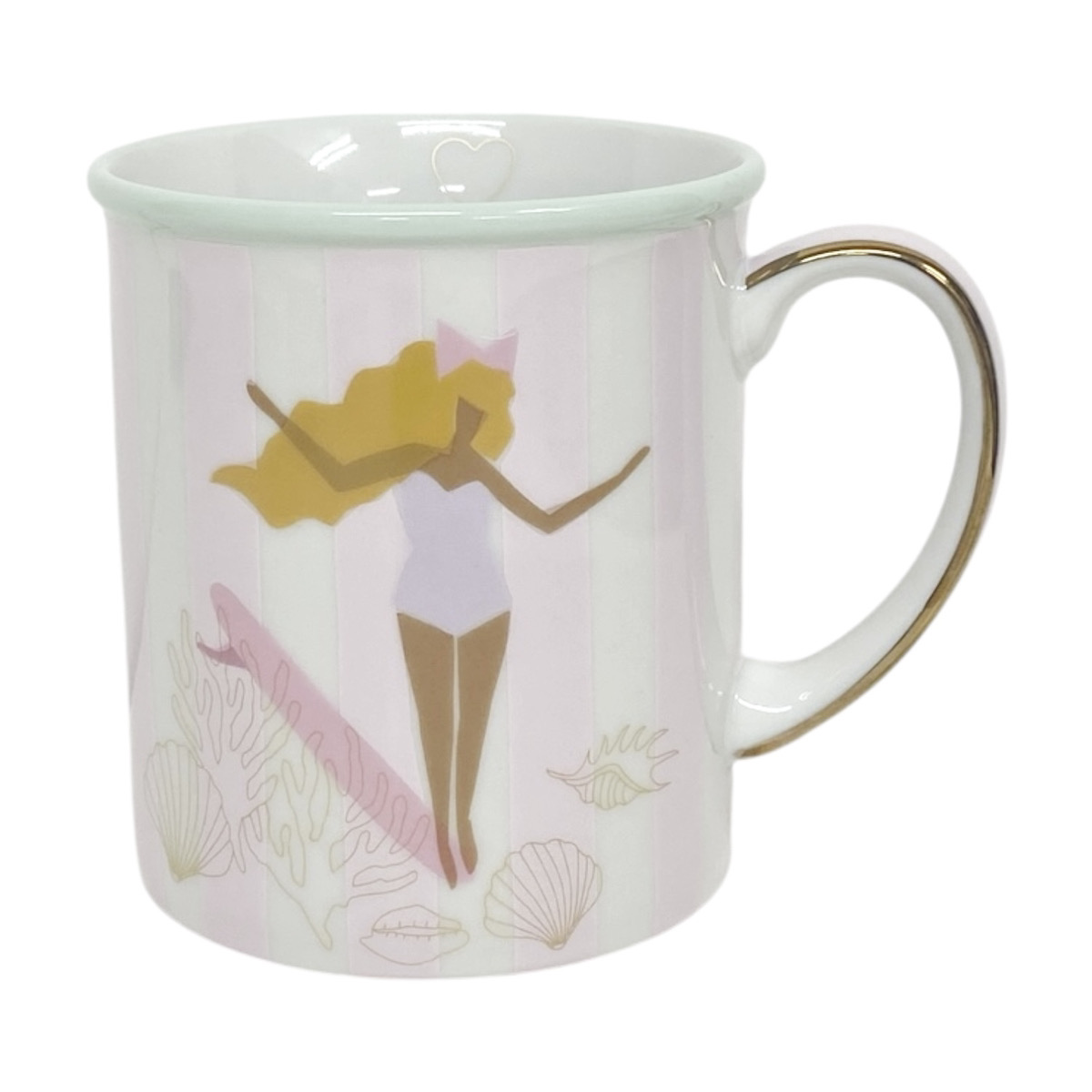 RICH MOND / マグカップ / ロングボード / ガール / ハンドメイド / 食器 / 陶器 / プレゼント