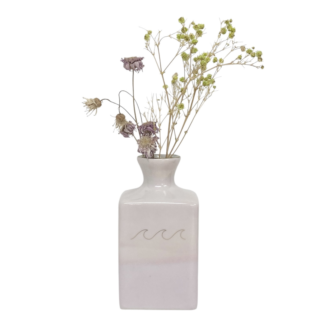 RICH MOND / 花瓶 / フラワー /波/ ハンドメイド / 陶器 / プレゼント