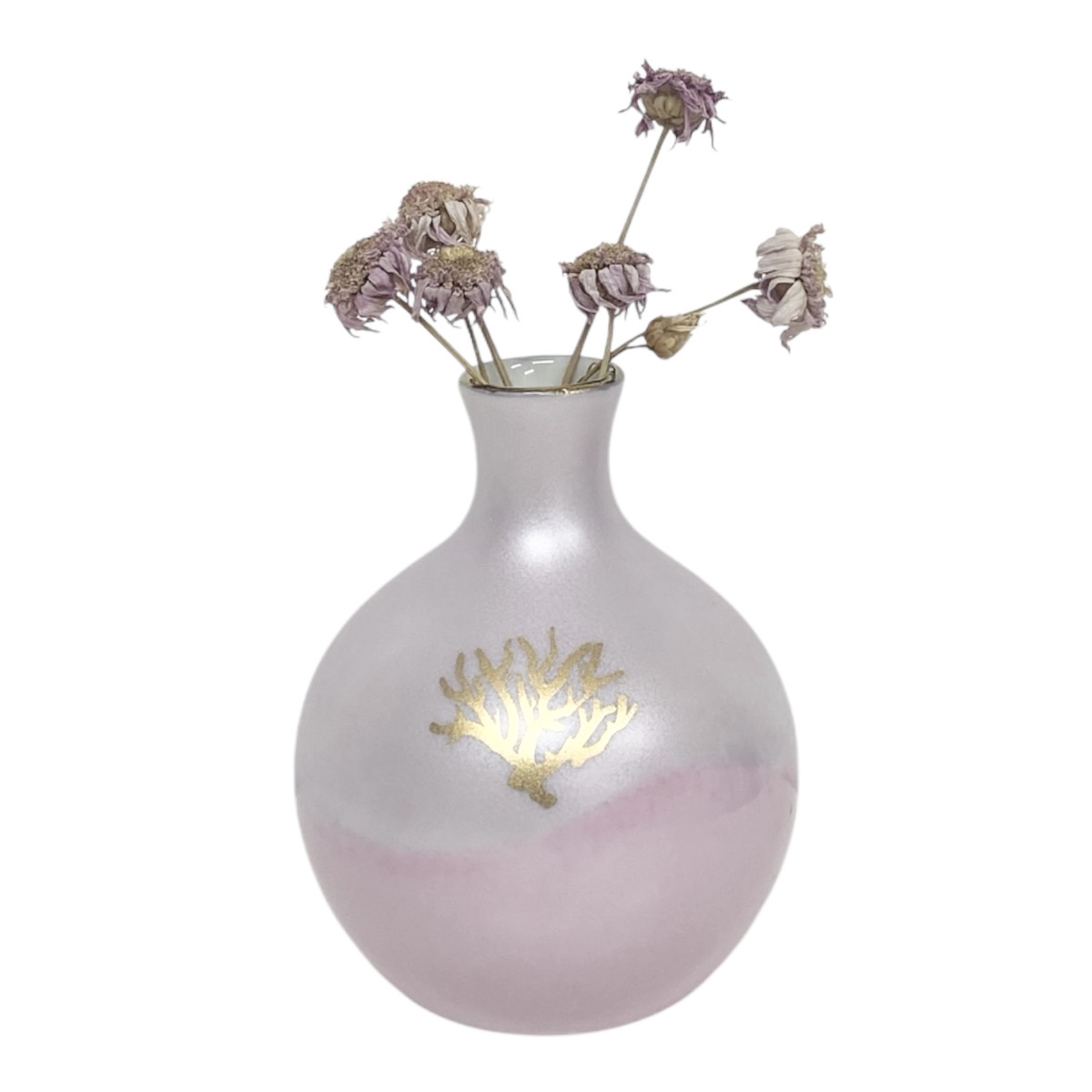 RICH MOND / 花瓶 / フラワー / サンゴ / ハンドメイド / 陶器 / プレゼント