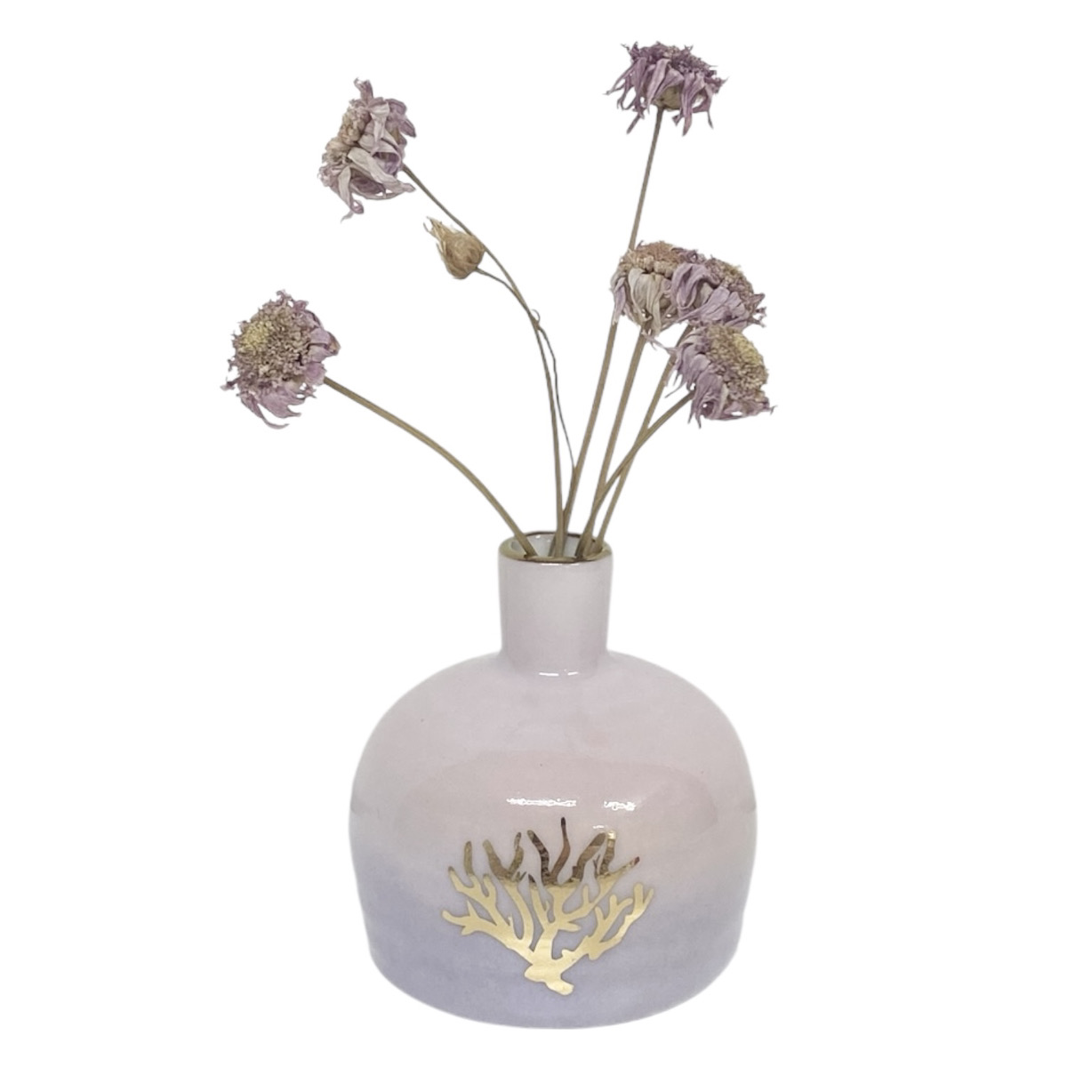 RICH MOND / 花瓶 / フラワー / サンゴ / ハンドメイド / 陶器 / プレゼント