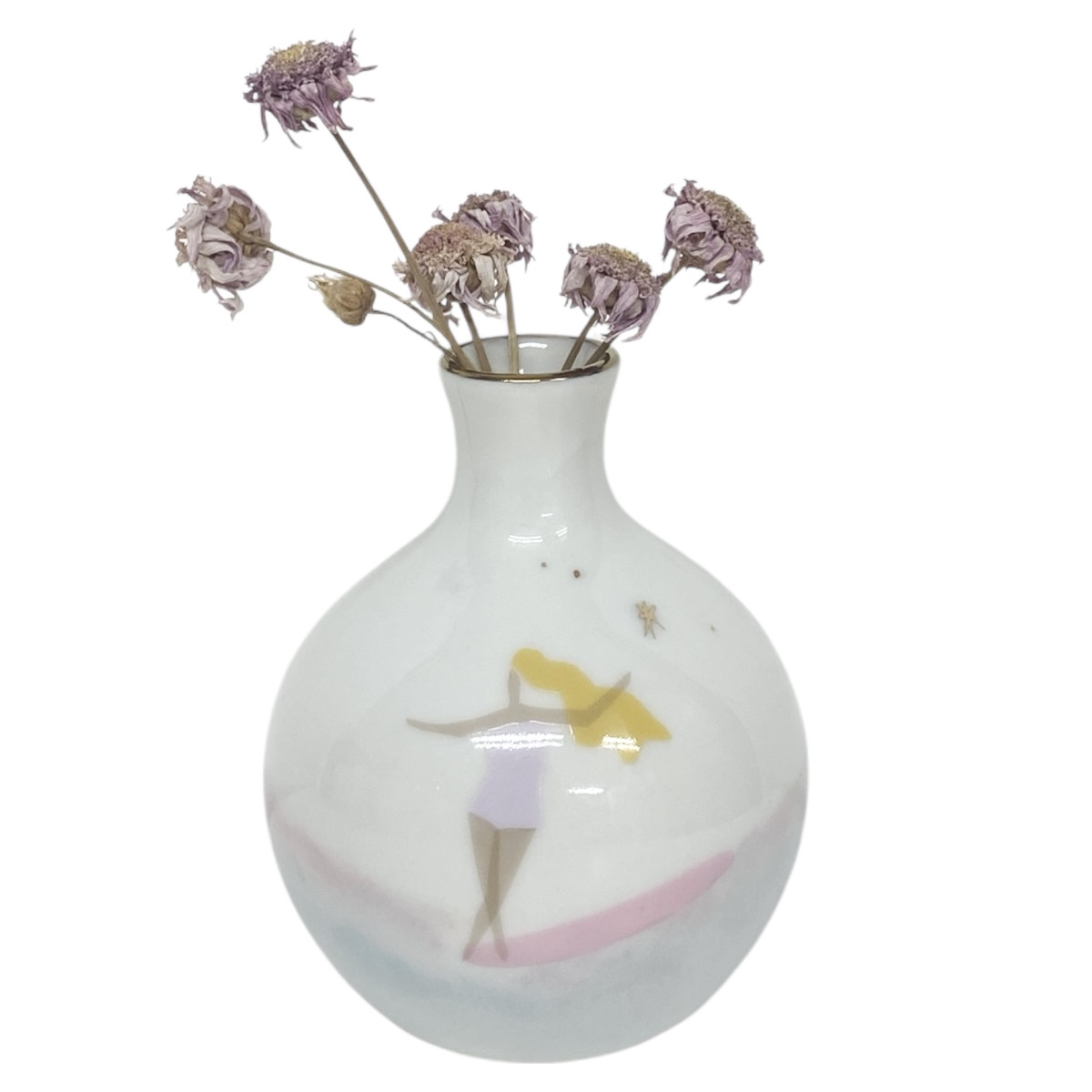 RICH MOND / 花瓶 / サーフガール / ハンドメイド / 陶器 / プレゼント