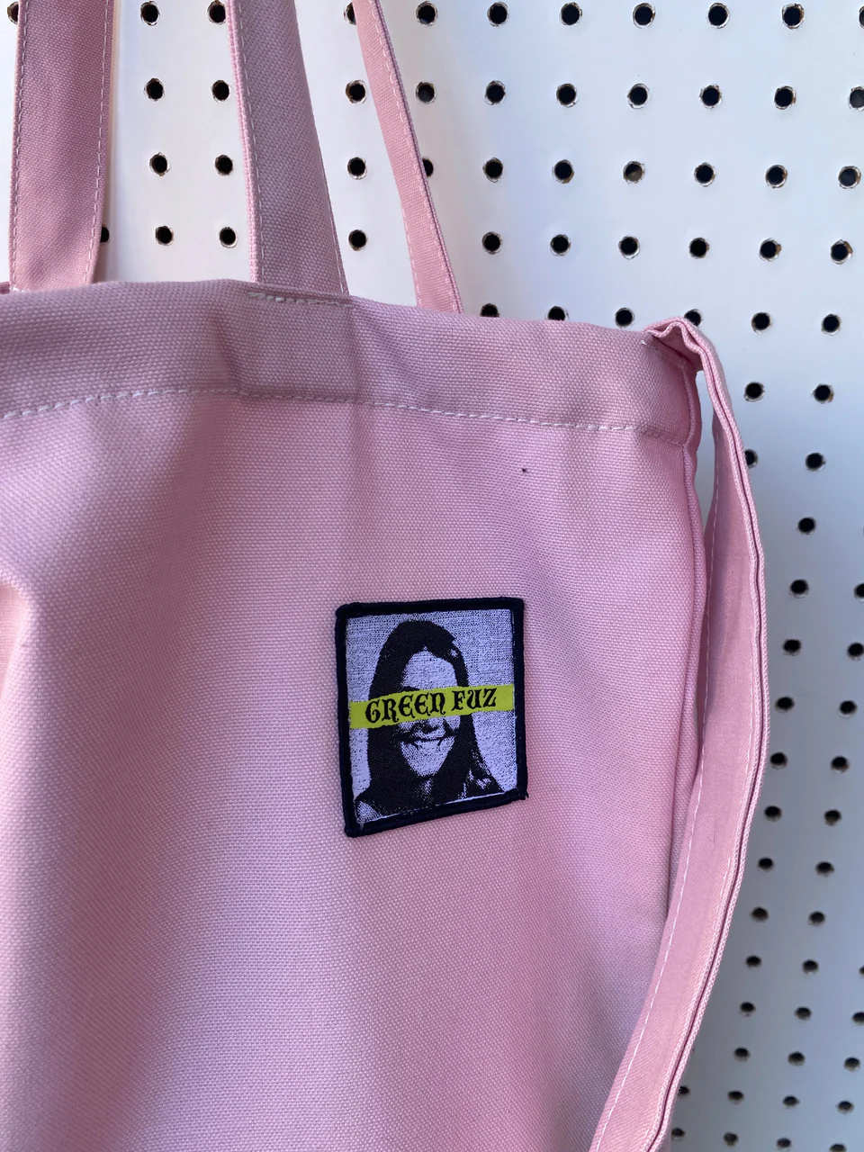 GREEM FUZ BEACH CITY BAG PINK STRIPE ビーチシティバッグ ピンク ストライプ コットン製