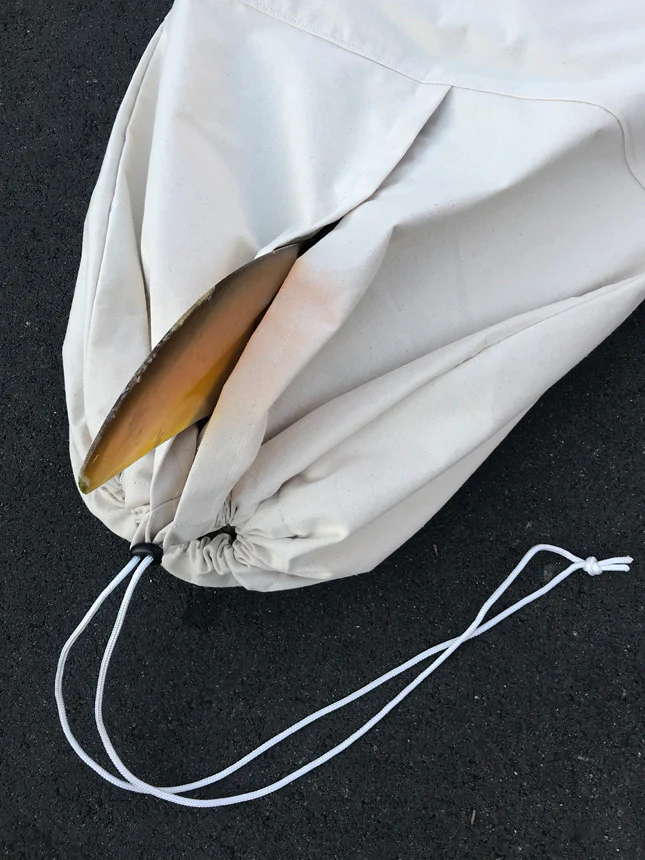 GREEN FUZ 9`6" BLANCO LOG BOARD BAG／MADE IN USA WHITE / BROWN キャンバスボードバッグ