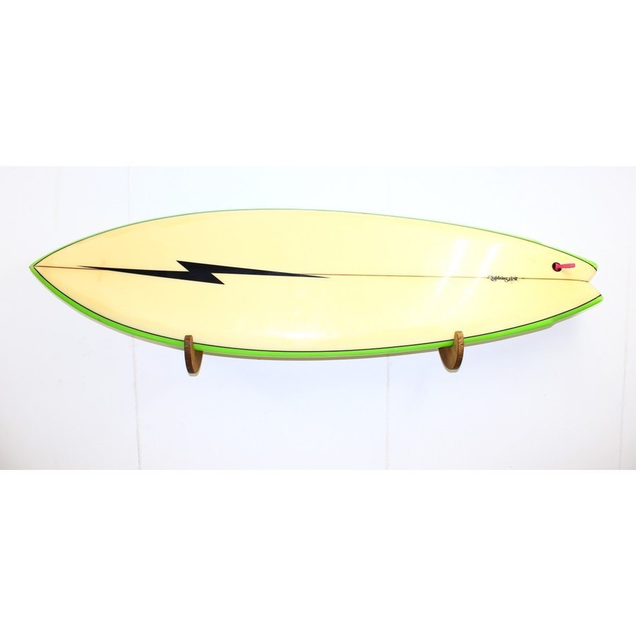 【USED】ライフサーブ 壁掛けサーフボードラック マルティプリータイプ Boad Rack ビス止めタイプ サーフィン サーフボード ディスプレイ ウッド 木製 日本製 3カラー