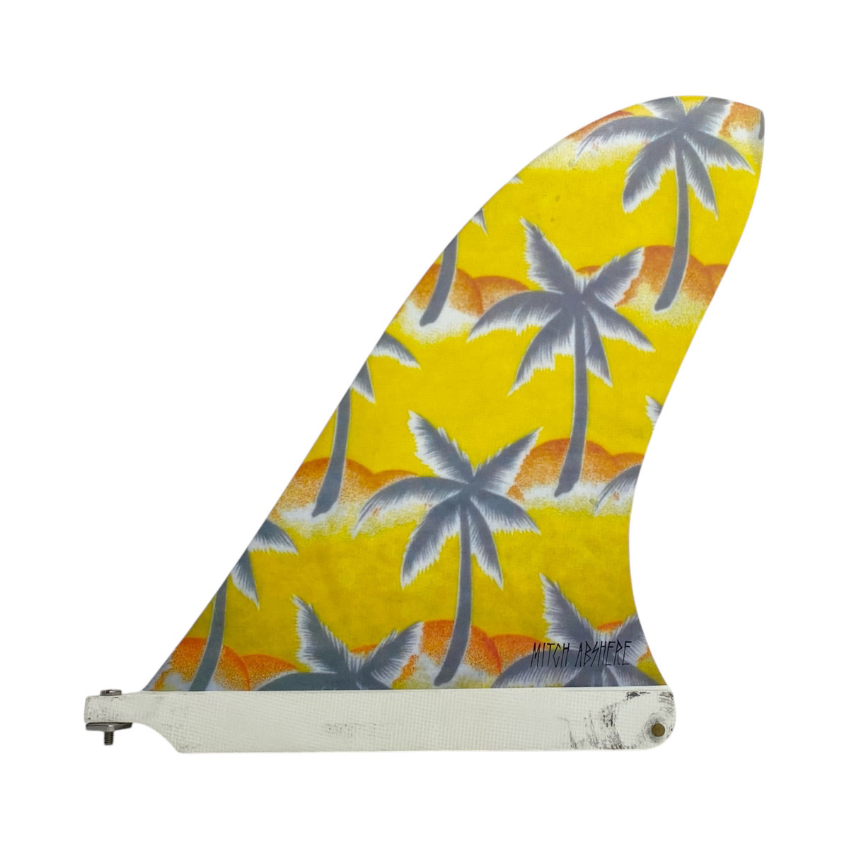 CAPTAIN FIN MITCH ABSHERE 10 シングルフィン ロングボード 中古フィン USED