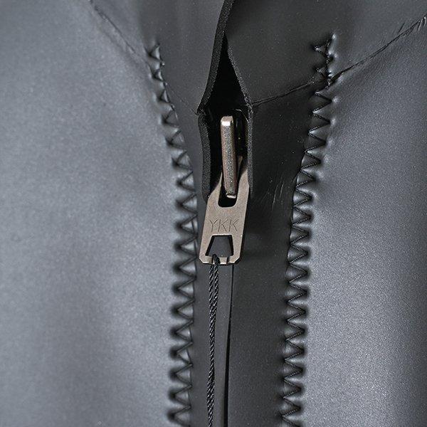 CRAFTSMAN WETSUITS ウェットスーツ 長袖 タッパー ロングスリーブジャケット 2mm フロントジップ フラットスキン ラバー ユニセックス 日本製 サーフィン 春夏秋用 ロゴ付