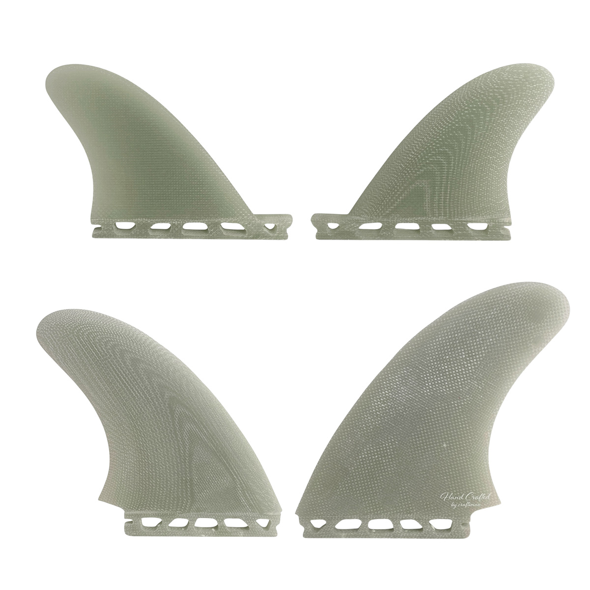 CRAFTSMAN FIN SS-DRIVE-QUAD クアッドフィン FUTURE 4枚セット グラスファイバー VOLAN サーフィン