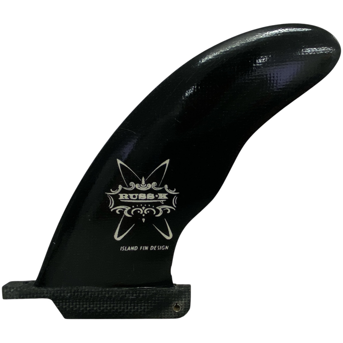 RUSS-K × ISLAND FIN DESIGIN 中古フィン SINGLE FIN  5インチ