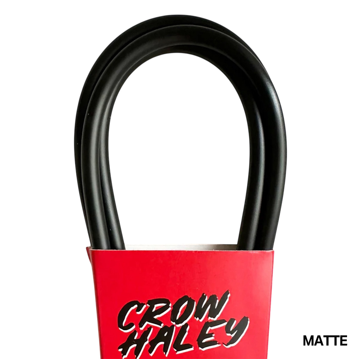 CROW HALEY SURF LEASHES 9ʼ6” KNEE / COMP / REGULAR / 5.5mm / 7mm サーフリーシュ カスタムサイズ MATTE BLACK / GLOSS Designed in USA Made in Japan