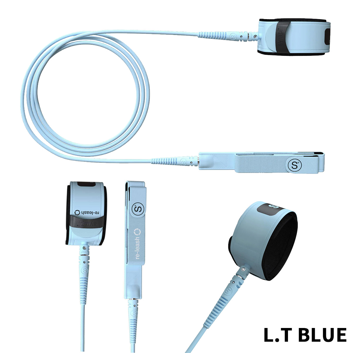 sympl° / Re-Leash / ECO / PRO / LEASH 7ft 7mm シンプル リーシュコード エコ プロ タイラーウォーレン サーフィン