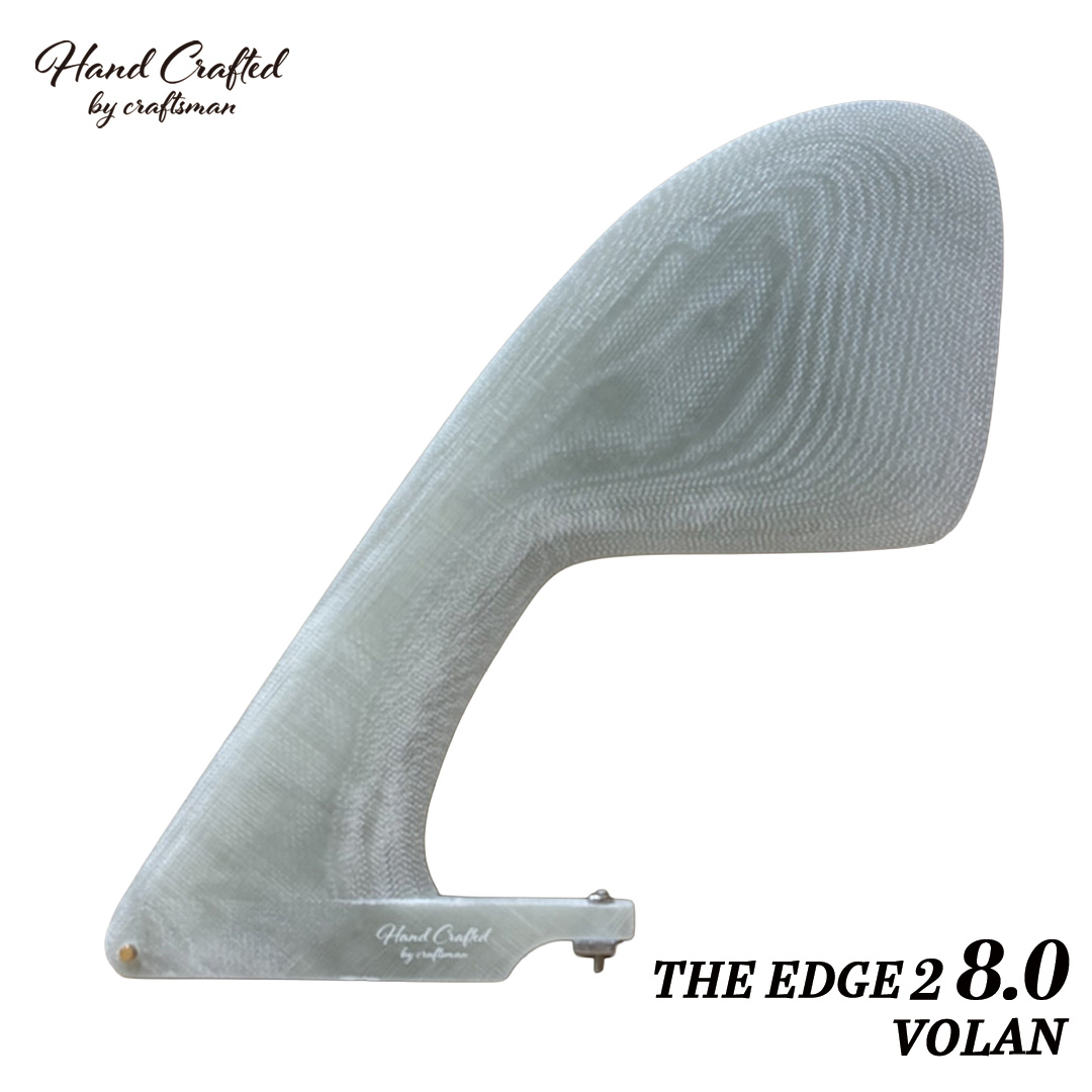 CRAFTSMAN FIN THE EDGE 2  8.0 シングルフィン グラスファイバー VOLAN ミッドレングス用 2+1 サーフィン