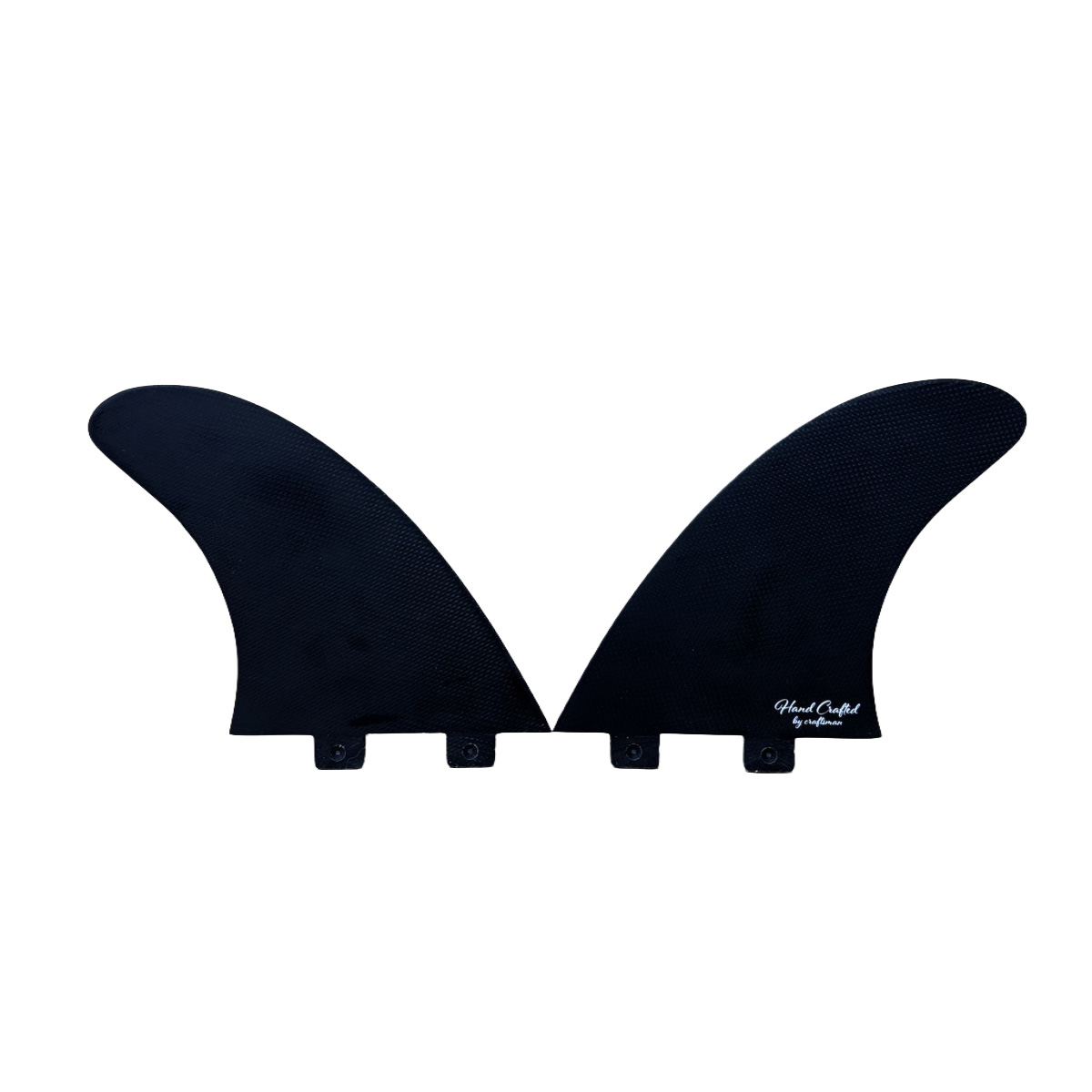 CRAFTSMAN FIN TWIN DRIVE ツインフィン キールフィン FCS FUTURES グラスファイバー VOLAN サーフィン（VOLAN BLACK）