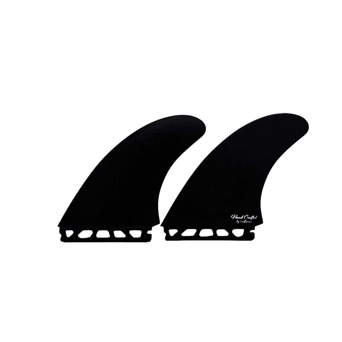 CRAFTSMAN FIN TWIN DRIVE ツインフィン キールフィン FCS FUTURES グラスファイバー VOLAN サーフィン（VOLAN BLACK）