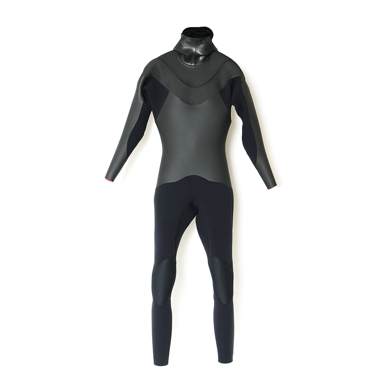 セミオーダー(受注生産)CRAFTSMAN WETSUITS ウェットスーツ セミドライ ハイエンドモデル 5mm / 3mm フード付 アークジップ（フロントジップ） メッシュスキン ラバー AIR FRAME LEGACY × WARM LIGHT 裏起毛 ユニセックス 日本製 サーフィン 秋冬用