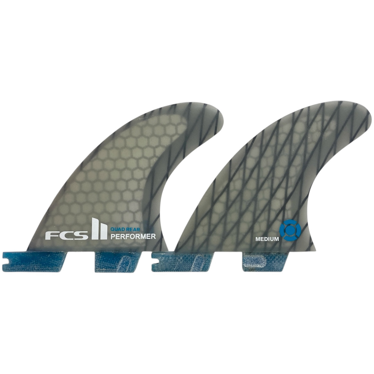 FCSⅡ 中古フィン QUAD REAR PERFOMER MEDIUM  TWIN FIN