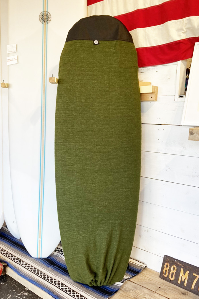 CRAFTSMAN ORIGINAL ニットケース KNIT CASE 5.6ft ROUND ラウンドノーズ サーフィン ARMY GREEN ミニシモンズ フィッシュ ミニボード