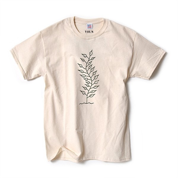 ARENAL × VOLN T-SHIRT A / NATURAL