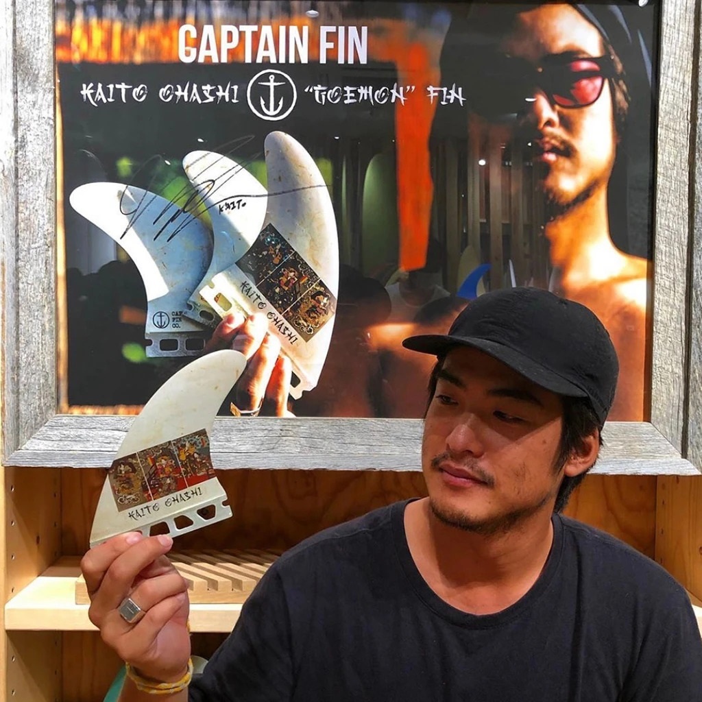CAPTAIN FIN キャプテンフィン 大橋海人 Kaito Oohashi "Goemon" SINGLE TAB TRI FUTURE トライフィンS, M,Lサイズ ショートボード サーフィン