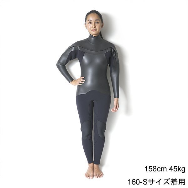 CRAFTSMAN WETSUITS 5mm / 3mm セミドライ HIGH-END MODEL ウエットスーツ チェストジップ クラフトマンウェットスーツ ラバー FLAT SKIN 裏起毛 ダイビング