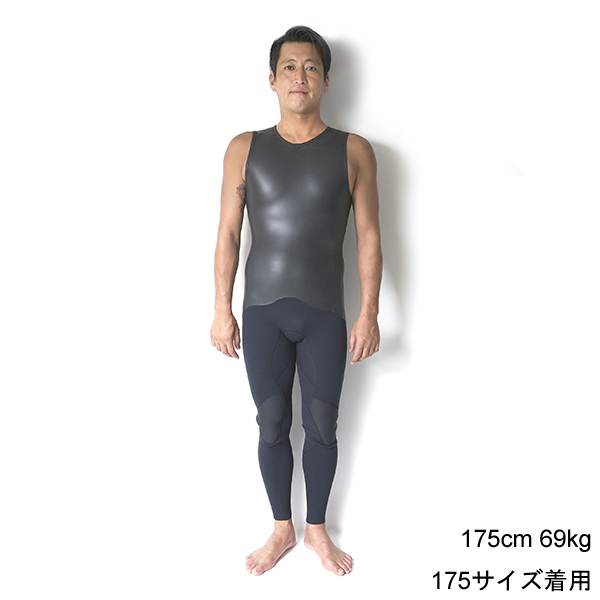 CRAFTSMAN WETSUITS 2MM ロングジョン フラットスキン ラバー バックジップ クラシック サーフィン 日本製 ダイビング