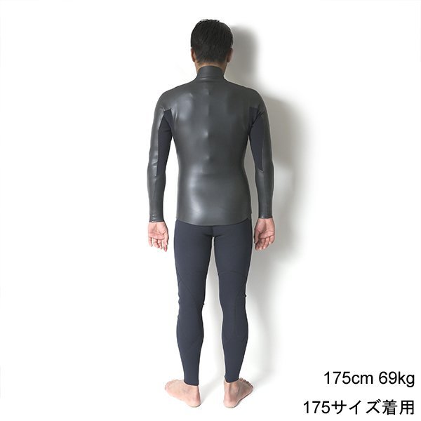 CRAFTSMAN WETSUITS 2MM 長袖タッパー フロントジップ ロングスリーブ 