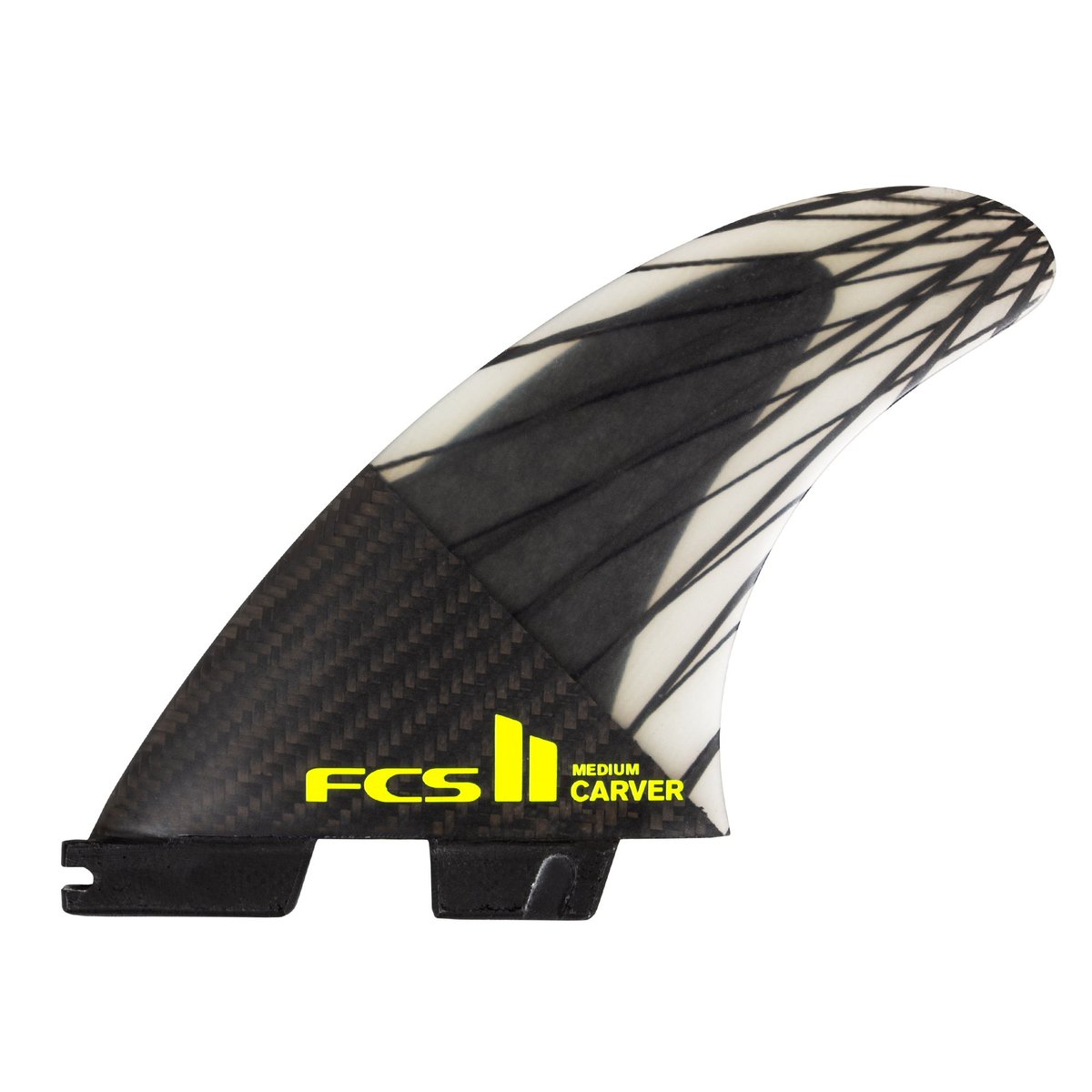 FCS2 フィン エフシーエス2 CARVER PC CARBON TRI FINS M,Lサイズ トライフィン ショートボード フィン 3本セット Performance Core Carbon