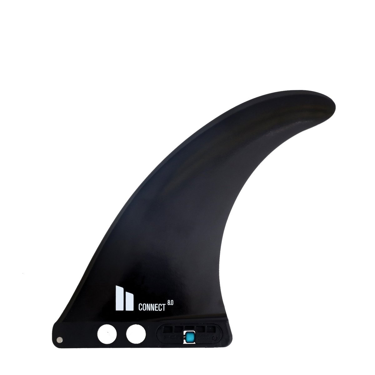 FCS2 エフシーエスツー ロングボード センターフィン 8.0" CONNECT GF LONGBOARD FIN コネクト シングルフィン Black
