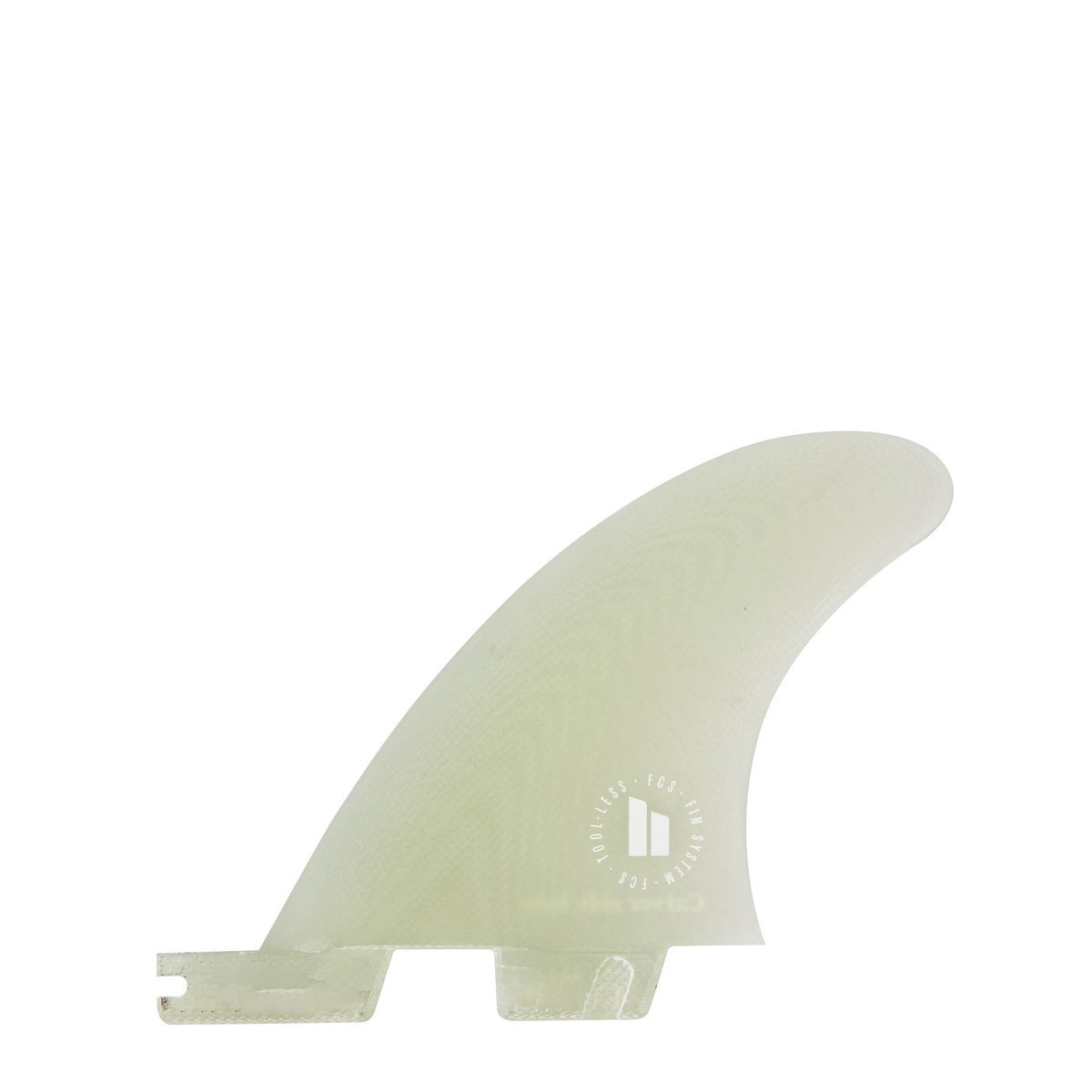 FCS2 FIN エフシーエスツー フィン CARVER PG SIDE BYTES サイドフィン セット 2枚 Small Quad Rear クリアー ブラック 2カラー