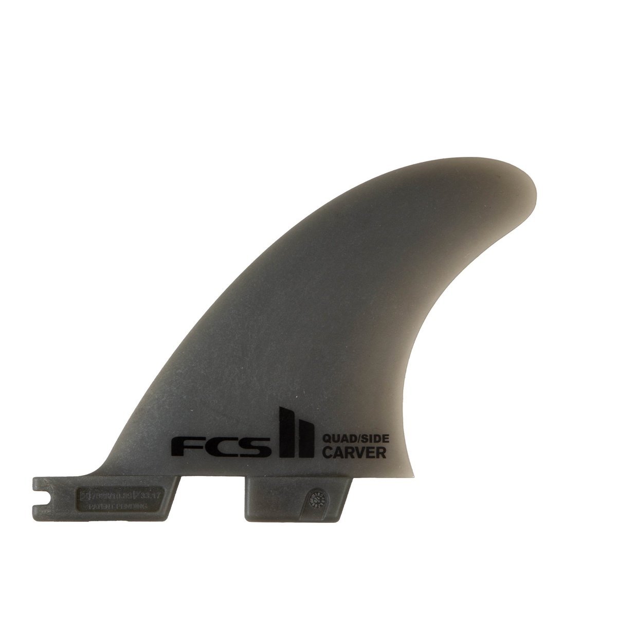 FCS2 FIN エフシーエスツー フィン CARVER NG SIDE BYTES サイドフィン セット 2枚 Small Quad Rear スモーク