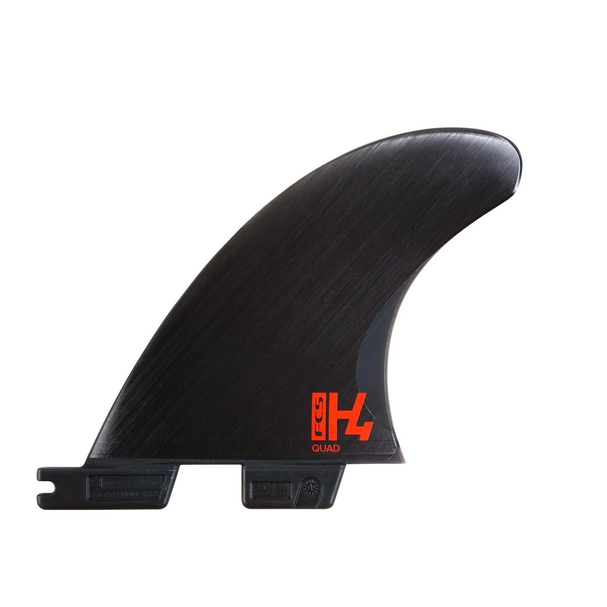 FCS2 フィン エフシーエス2 H4 QUAD REAR FINS クワッドリア フィン ショートボード 2本セット スイス製 CARBON SMOKE MEDIUM