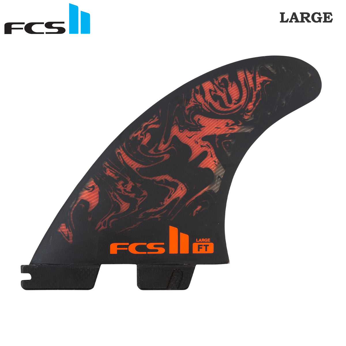 FCS2 フィン エフシーエス2 FT Lサイズ FILIPE TOLEDO TRI FINS トライフィン ショートボード用フィン 3本セット PC+AirCore LARGE