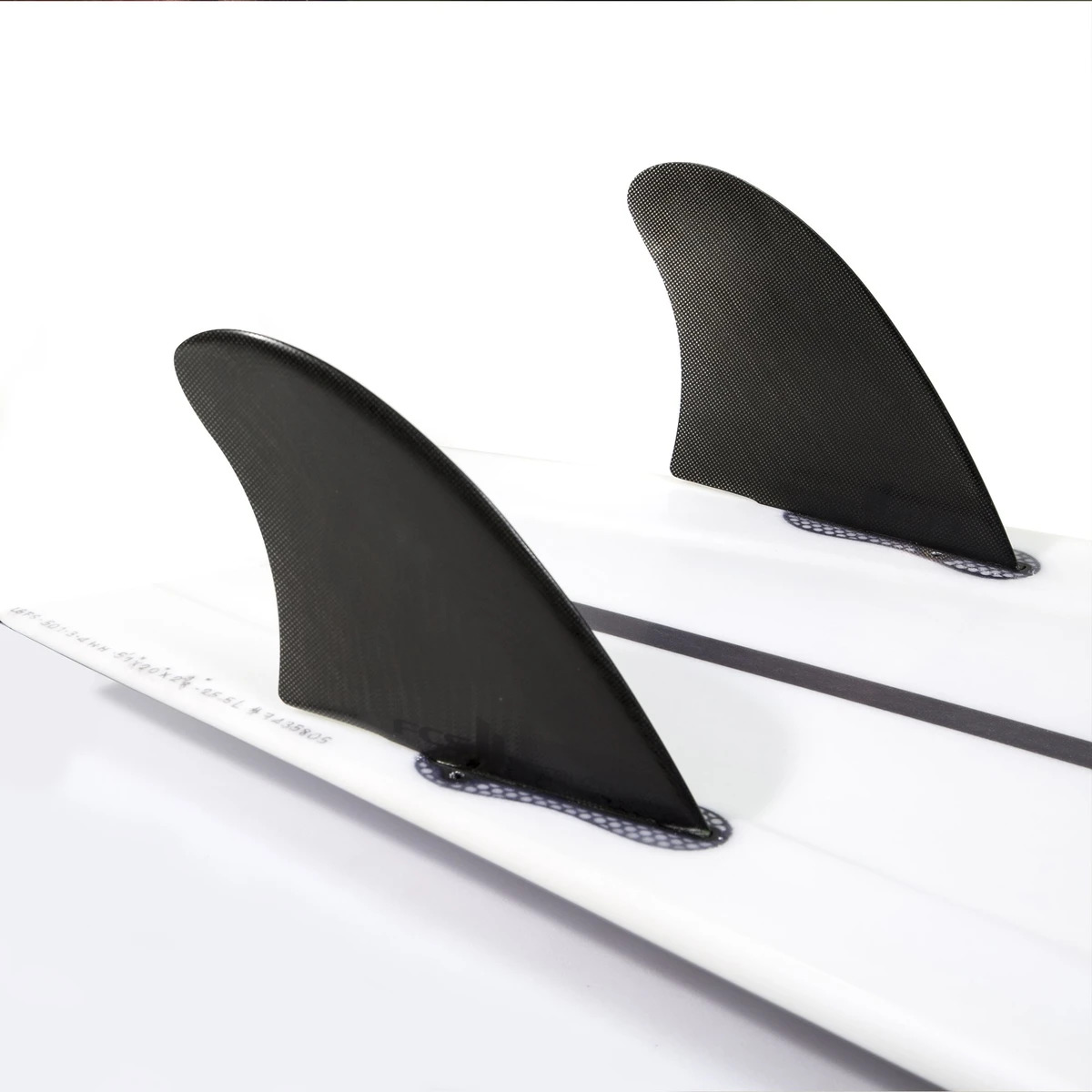 FCS2 フィン エフシーエス2 MODERN KEEL TWIN FINS BLK,CLR PG ツインフィン ショートボード用フィン 2本セット