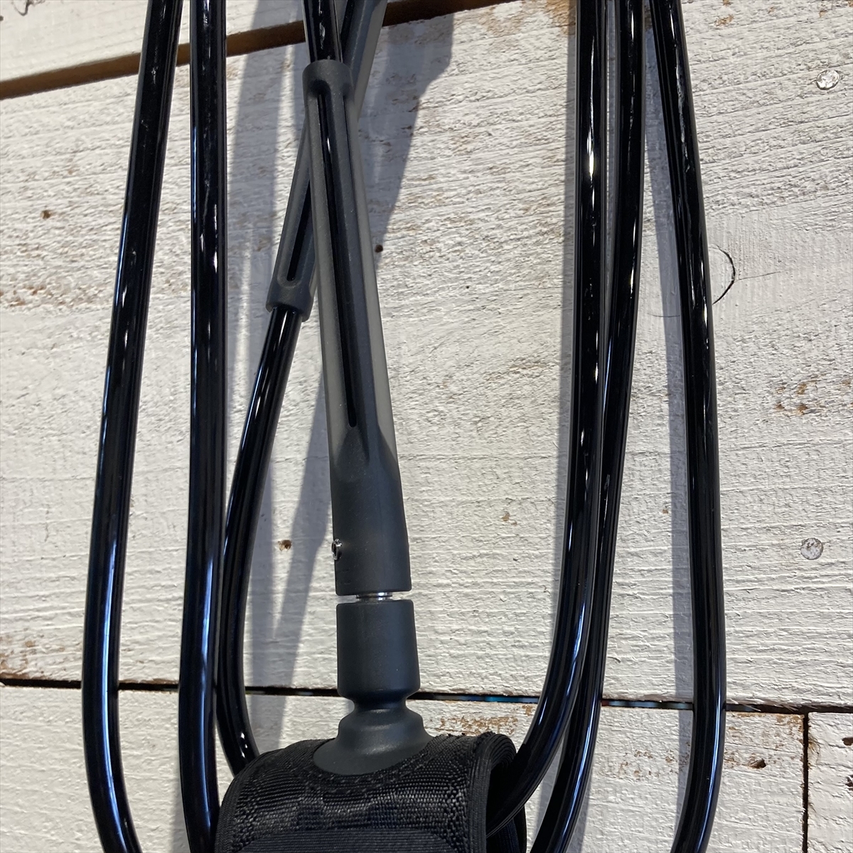 FCS エフシーエス リーシュコード 9ft レギュラー ALL ROUND ESSENTIAL LEASH ロングボード 足首 ANKLE リーシュ サーフィン サーフボード BLACK