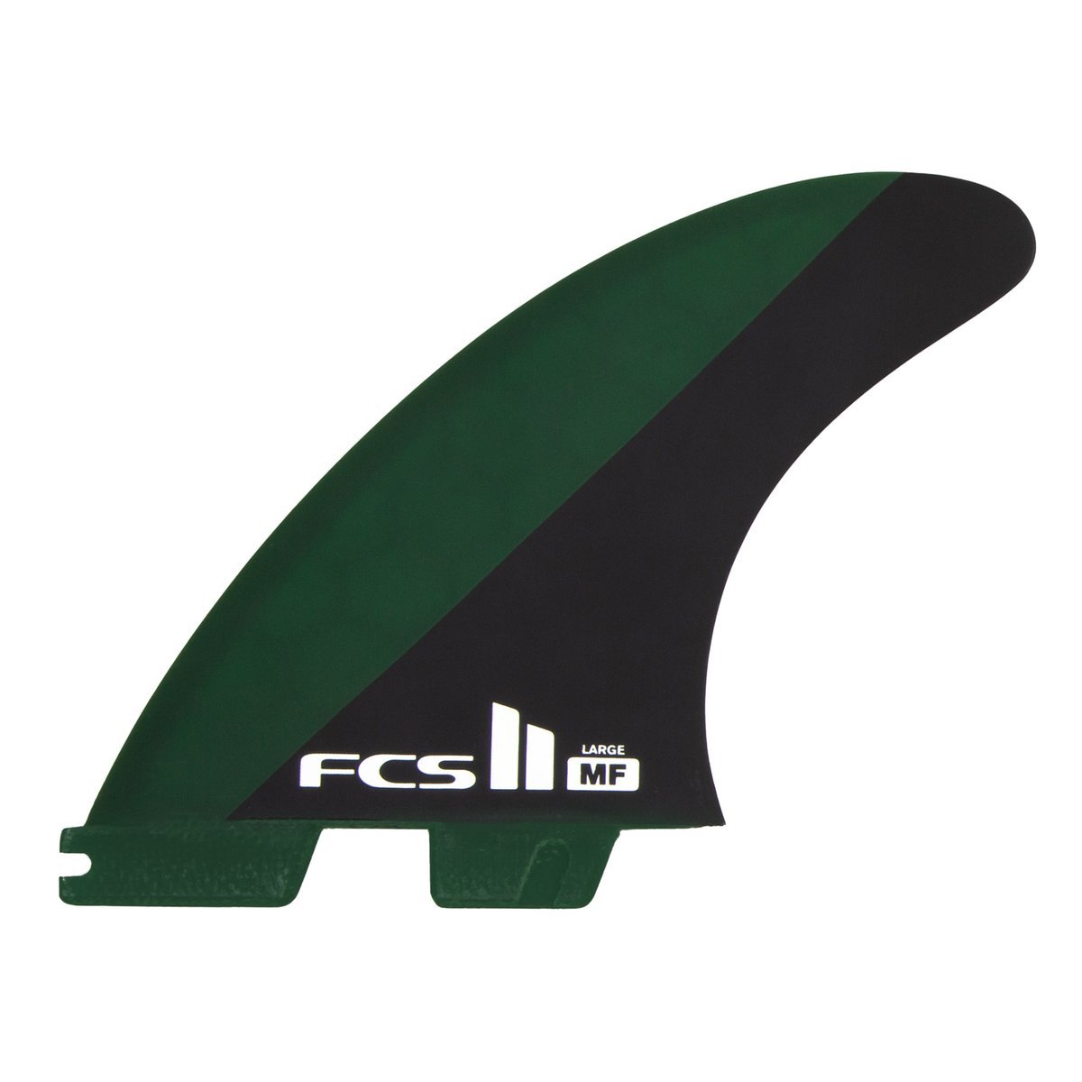 FCS2 フィン エフシーエスツー MF Tri Fin Large PC OLIVE/BLK Lサイズ トライフィン ショートボード フィン MICK FANNING TRI FINS 3本セット