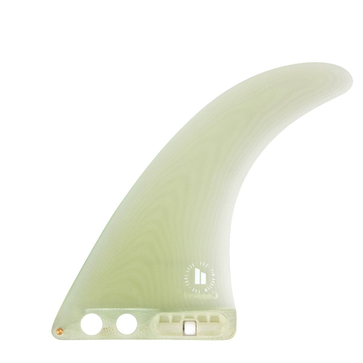 FCS2 エフシーエスツー ロングボード センターフィン 6.0" CONNECT PG LONGBOARD FIN コネクト シングルフィン Clear