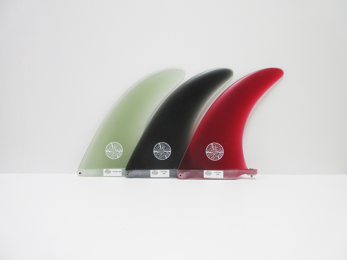FINS UNLIMITED / FU FIN ジョエルチューダー Joel Tudor PAPA JOE 9.5" ロングボード ミッドレングス センターフィン 3カラー