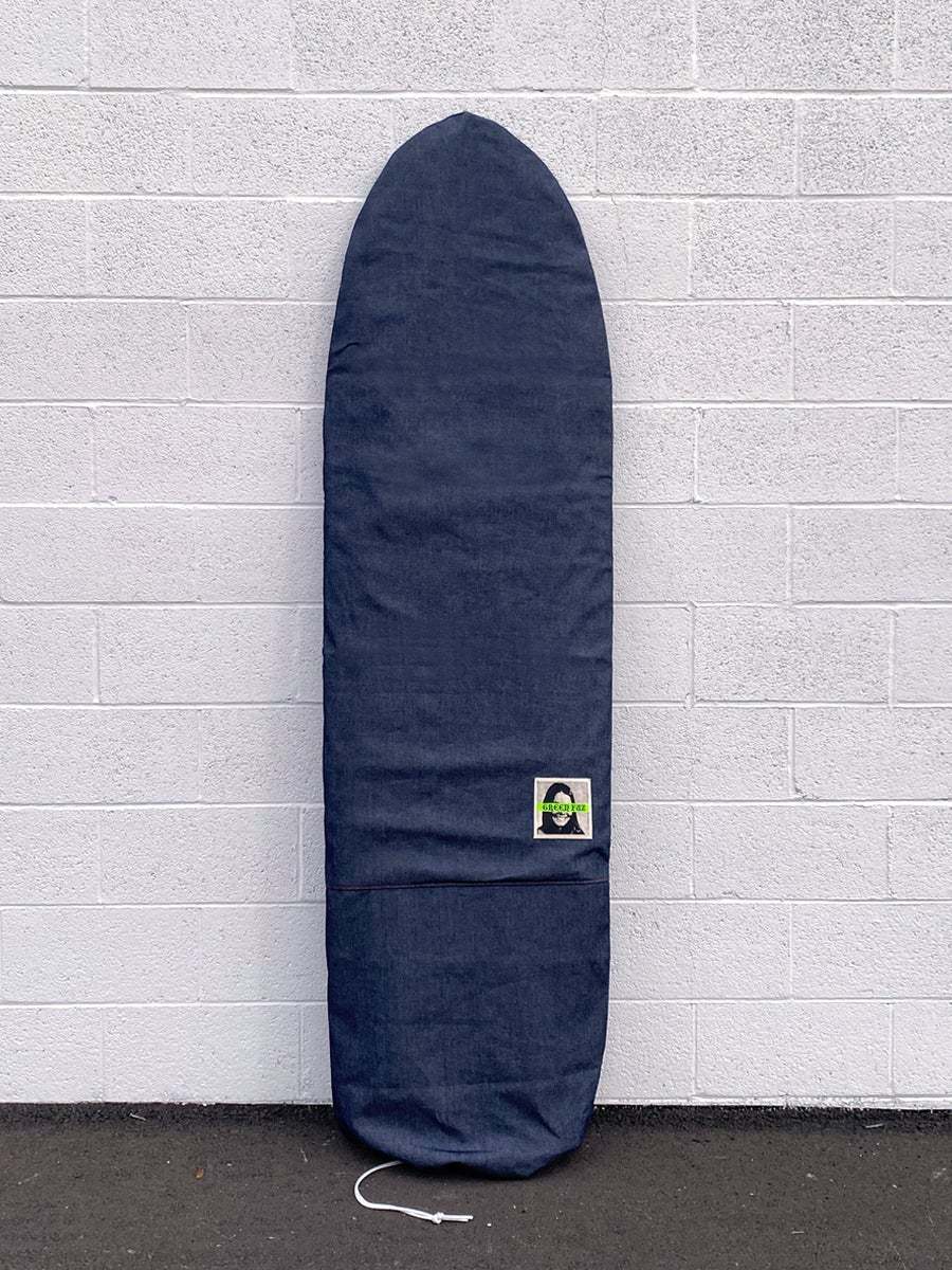 GREEN FUZ グリーンファズ 7'0" 7'6" 8'0" ROCKAWAY DENIM BOARD BAG USA製デニム使用 サーフボードバッグ MADE IN USA