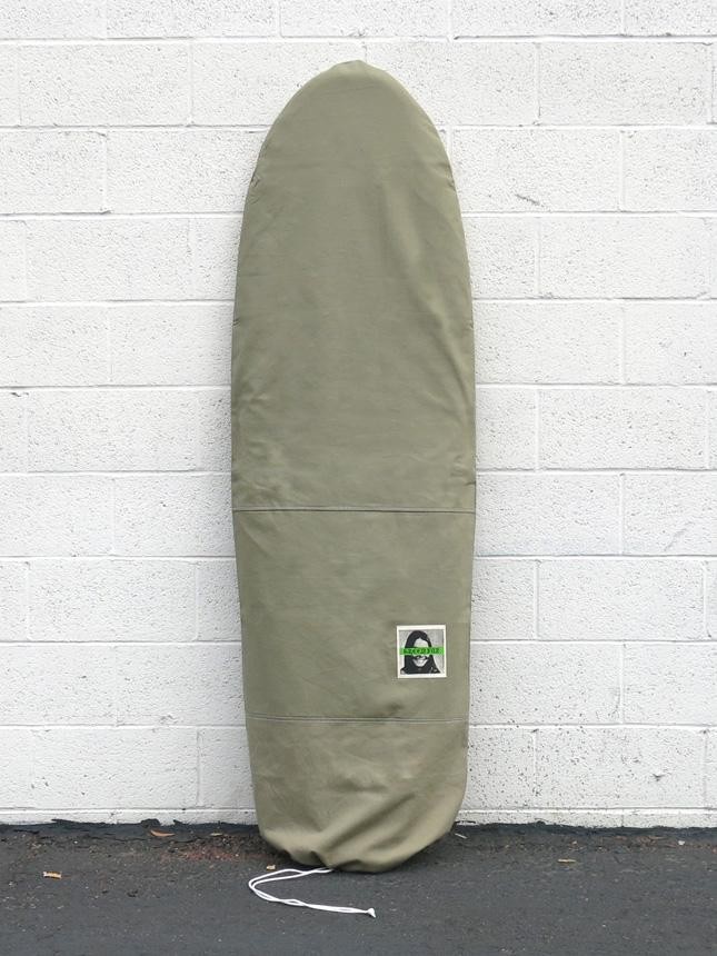 GREEN FUZ グリーンファズ 5'6" 6'0" 6'6" ARMY BOARD BAG サーフボードケース キャンバス サーフボードバッグ MADE IN USA サーフィン