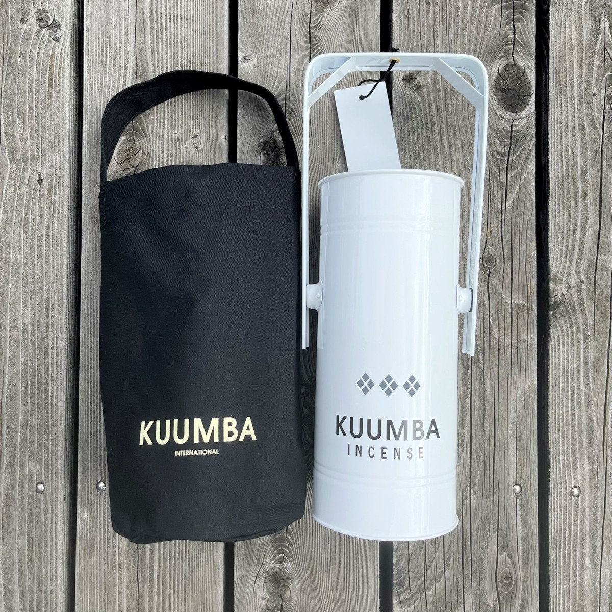 KUUMBA INTERNATIONAL バーナー レギュラーサイズ クンバインターナショナル ホワイト お香立て METAL CAN BURNER REGULAR