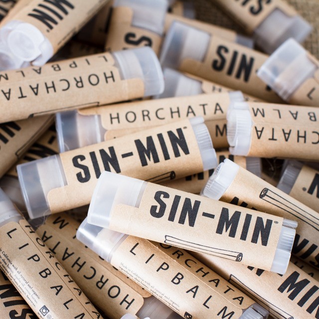 SIN-MIN HORCHATA LIPBALM 3個入り 認定オーガニック リップバーム