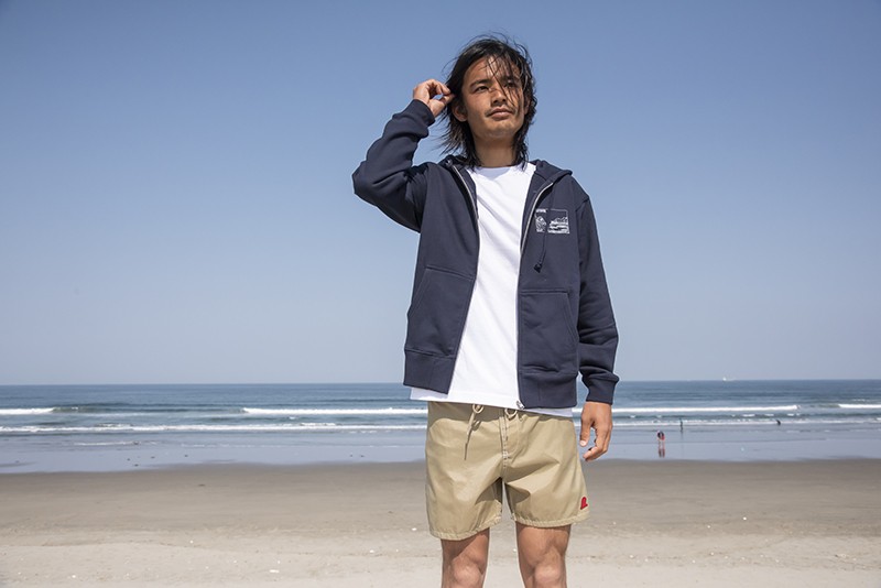 【SALE】VOLN / RED FIN BOARDSHORTS / BEIGE