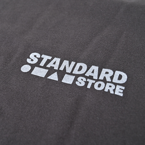 STANDARD STORE × ANDY DAVIS ORIGINAL T-SHIRT（LOGO）FADE BLACK