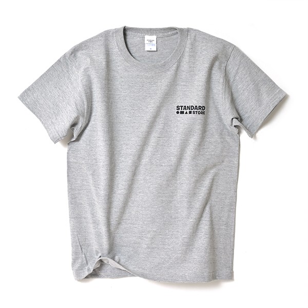 STANDARD STORE × ANDY DAVIS ORIGINAL T-SHIRT（LOGO）GRAY